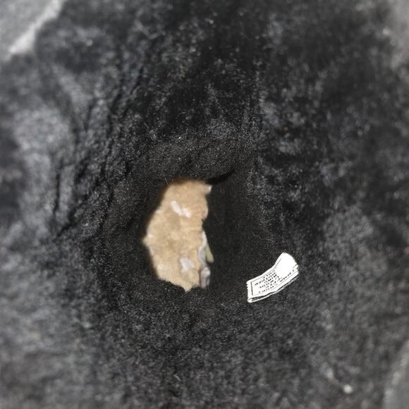 Bearpaw Emma Black Short Sherpa Lined Winter Boots Size 8 - Picture 6 of 9